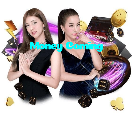 Money Coming casino presented on mobile device in Pakistan with slots and live games